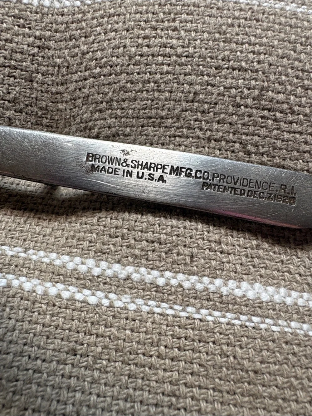 Vintage Brown & Sharpe Hand Hair Clippers, made in the USA, Antique Barber